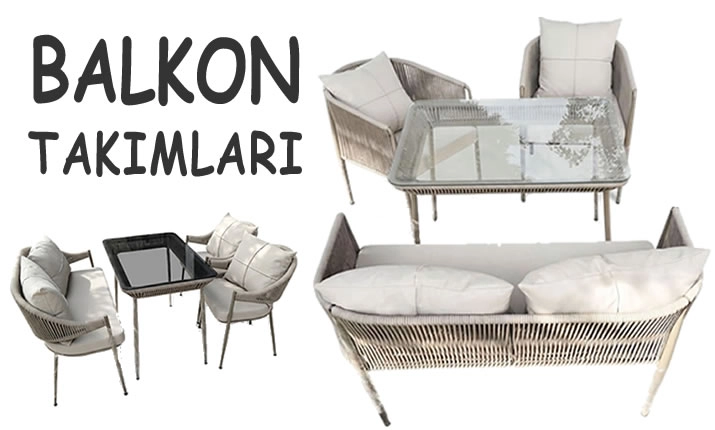 Bahçe Balkon Masa Sandalyeleri